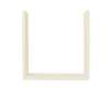 10-in D x 36-in W x 36-in H Solid Surface Window Trim Kit in Bone