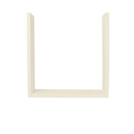 10-in D x 36-in W x 36-in H Solid Surface Window Trim Kit