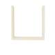 10-in D x 36-in W x 36-in H Solid Surface Window Trim Kit in Bone
