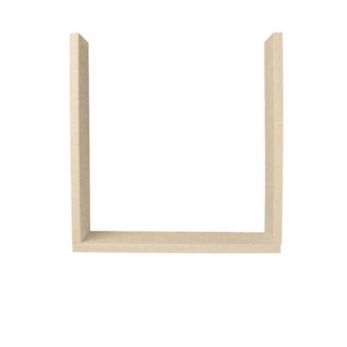 10-in D x 36-in W x 36-in H Solid Surface Window Trim Kit in Bermuda Sand