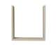 10-in D x 36-in W x 36-in H Solid Surface Window Trim Kit in Tahiti Desert