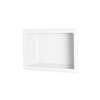 4.125-in D x 7.5-in W x 10.75-in H Solid Surface Soap Dish in White