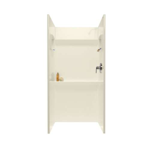 36-in D x 36-in W x 72-in H Veritek Shower Wall Surround