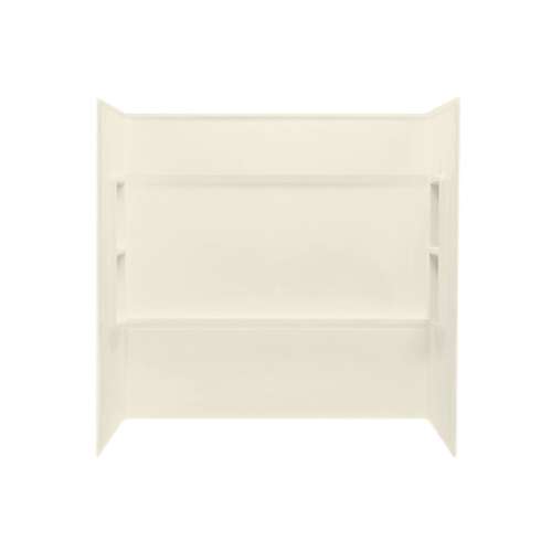 28.25-in D x 60-in W x 59.5-in H Veritek Bath Walls