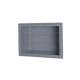 4.125-in D x 7.5-in W x 10.75-in H Solid Surface Soap Dish in Night Sky