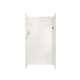 36-in D x 36-in W x 72-in H Solid Surface Shower Wall Surround in Tahiti Ivory