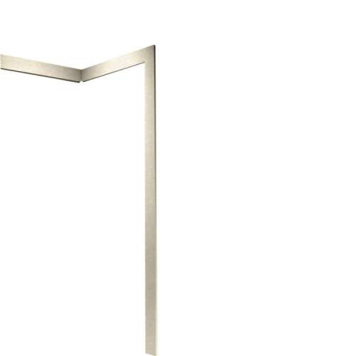 3.875-in W x 74-in H Solid Surface Trim Kit in Pebble