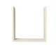 10-in D x 36-in W x 36-in H Solid Surface Window Trim Kit in Pebble