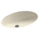 22.5-in W x 16-in D x 5.625-in H Solid Surface Undermount Bathroom Sink in Pebble