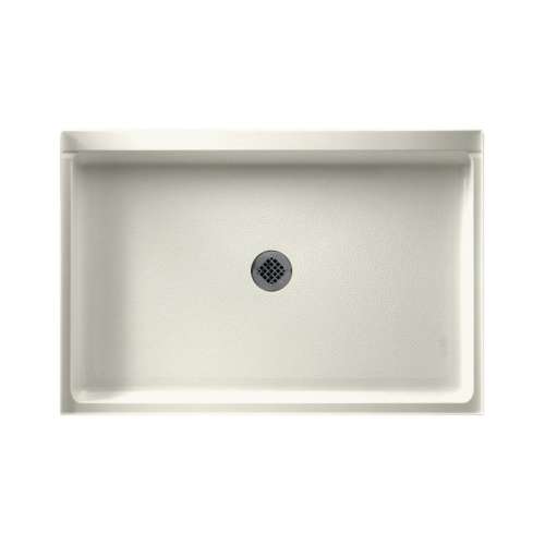 48.375-in W x 32.188-in D x 5.5-in H Solid Surface Shower Base in Bisque