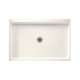 48.375-in W x 32.188-in D x 5.5-in H Solid Surface Shower Base in Tahiti Ivory