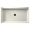 60.375-in W x 32.188-in D x 5.5-in H Solid Surface Shower Base in Bisque