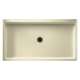 60.375-in W x 32.188-in D x 5.5-in H Solid Surface Shower Base in Bone