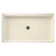 60.375-in W x 32.188-in D x 5.5-in H Solid Surface Shower Base in Pebble