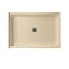42.375-in W x 34.188-in D x 5.5-in H Solid Surface Shower Base in Bermuda Sand