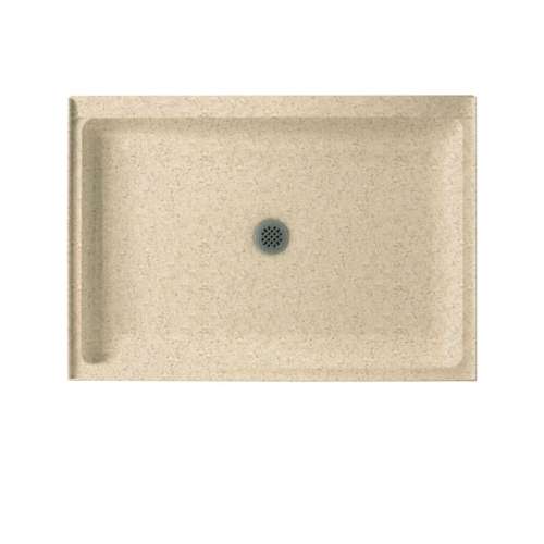42.375-in W x 34.188-in D x 5.5-in H Solid Surface Shower Base in Bermuda Sand
