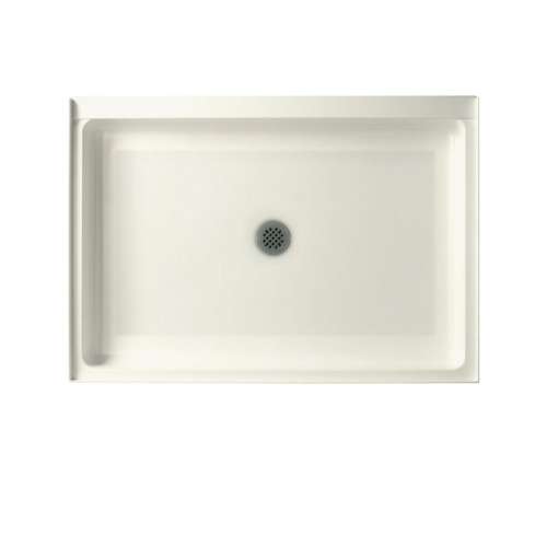 42.375-in W x 34.188-in D x 5.5-in H Solid Surface Shower Base in Bisque