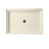 42.375-in W x 34.188-in D x 5.5-in H Solid Surface Shower Base in Pebble