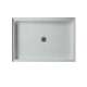 42.375-in W x 34.188-in D x 5.5-in H Solid Surface Shower Base in Tahiti Gray