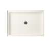 42.375-in W x 34.188-in D x 5.5-in H Solid Surface Shower Base in Tahiti Ivory