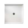 38.375-in D x 37.188-in W x 3.75-in H Veritek Shower Base in White