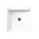 36-in D x 36-in W x 5.5-in H Veritek Shower Base in White
