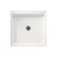 42-in D x 42-in W x 5.5-in H Veritek Shower Base in White