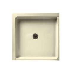 Veritek 36-in x 36-in Double Threshold Shower Base with Center Drain