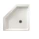 36.125-in D x 36.125-in W x 5.5-in H Veritek Shower Base in White