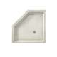 36.125-in D x 36.125-in W x 5.5-in H Veritek Shower Base in Bisque