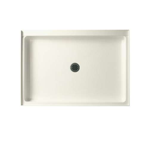 48.375-in W x 34.188-in D x 5.5-in H Solid Surface Shower Base in Bisque