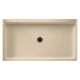 60.375-in D x 34.188-in W x 5.5-in H Solid Surface Shower Base in Bermuda Sand