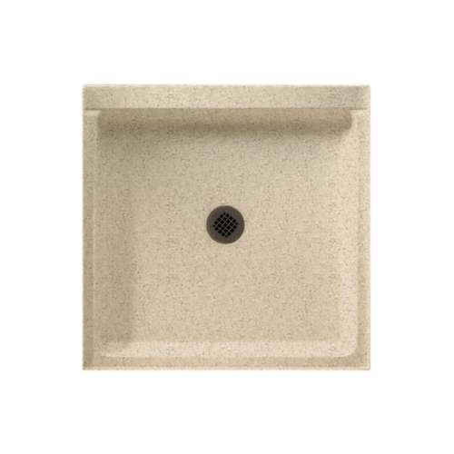 36.375-in D x 36.188-in W x 5.5-in H Solid Surface Shower Base in Bermuda Sand