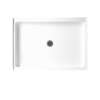 34-in D x 48-in W x 5.5-in H Veritek Shower Base in White