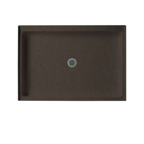 42.375-in W x 34.188-in D x 5.5-in H Solid Surface Shower Base in Canyon