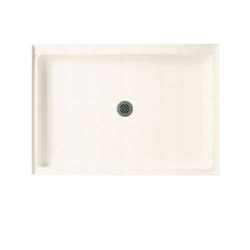 42.375-in W x 34.188-in D x 5.5-in H Solid Surface Shower Base in Baby's Breath