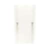 36-in D x 36-in W x 96-in H Solid Surface Shower Wall Kit in Tahiti White