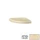 4.75-in D x 4.75-in W x 1-in H Solid Surface Soap Dish in Golden Steppe