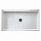 34.188-in D x 54.375-in W x 5.5-in H Solid Surface Shower Base in Tundra
