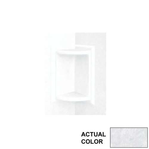 5.75-in D x 5.75-in W x 11-in H Solid Surface Soap Dish in Ice