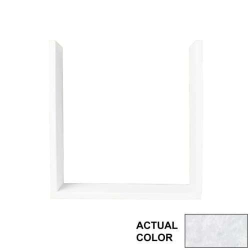 10-in D x 36-in W x 36-in H Solid Surface Window Trim Kit in Ice