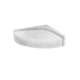 16.313-in D x 16.313-in W x 4-in H Solid Surface Shower Seat in Tundra