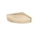 16.313-in D x 16.313-in W x 4-in H Solid Surface Shower Seat in Golden Steppe