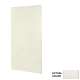 48-in W x 96-in H Solid Surface Shower Wall Panel in Crystal White