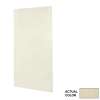48-in W x 96-in H Solid Surface Shower Wall Panel in Crystal Cream
