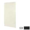 48-in W x 96-in H Solid Surface Shower Wall Panel in Crystal Black