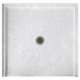 42.188-in D x 36.375-in W x 5.5-in H Solid Surface Shower Base in Ice