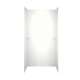 36-in D x 48-in W x 72-in H Solid Surface Shower Wall Surround in Tahiti White