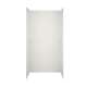 36-in D x 48-in W x 72-in H Solid Surface Shower Wall Surround in Bisque