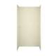 36-in D x 48-in W x 72-in H Solid Surface Shower Wall Surround in Bone